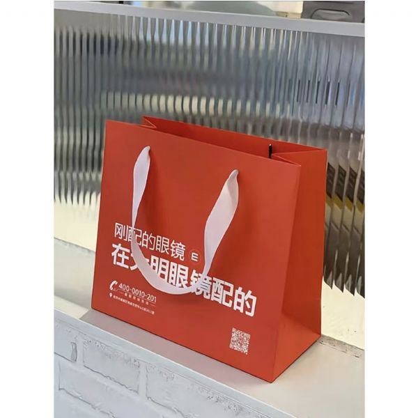 济宁印刷包装公司-白卡纸手提袋