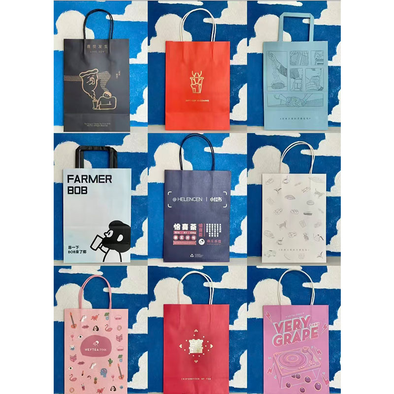 济宁印刷包装公司-牛皮纸手提袋