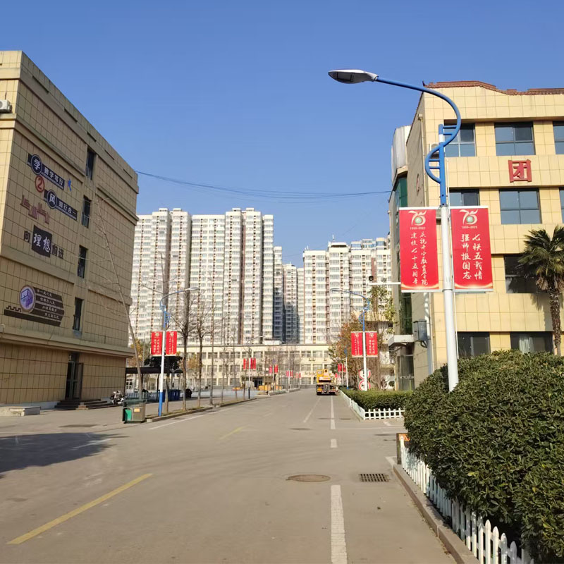 济宁广告物料公司-灯杆旗