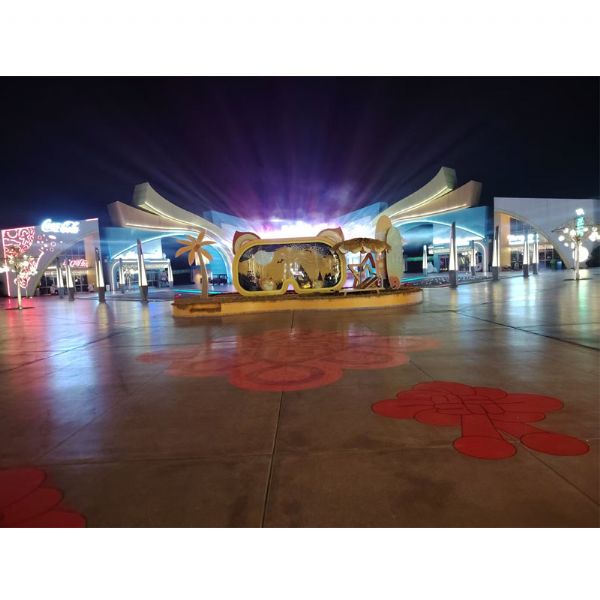 济宁广告公司-高精喷画地贴